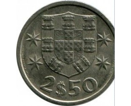 Португалия 2,5 эскудо 1963-1985
