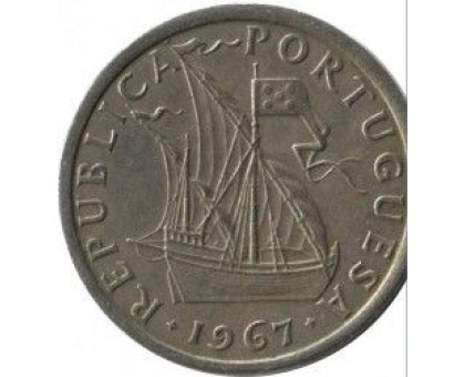 Португалия 5 эскудо 1963-1986