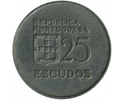 Португалия 25 эскудо 1980-1986