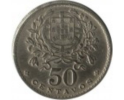 Португалия 50 сентаво 1960-1968