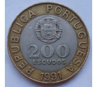 Португалия 200 эскудо 1991 - 2001