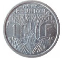 Реюньон 1 франк 1948-1973