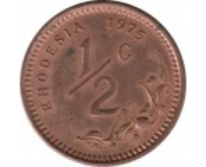 Родезия 1/2 цента 1970-1977