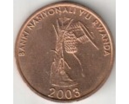 Руанда 10 франков 2003