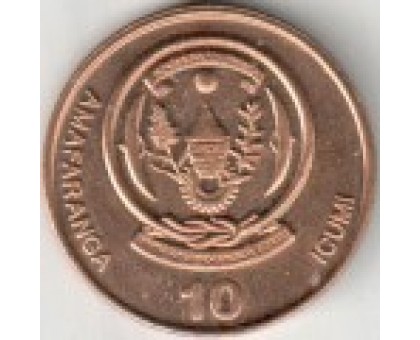 Руанда 10 франков 2003