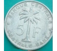 Руанда-Урунди 5 франков 1958
