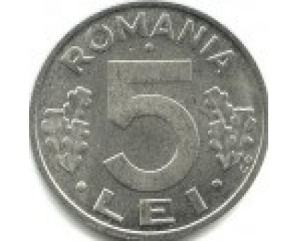 Румыния 5 лей 1992-2000
