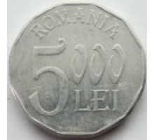 Румыния 5000 лей 2001-2005