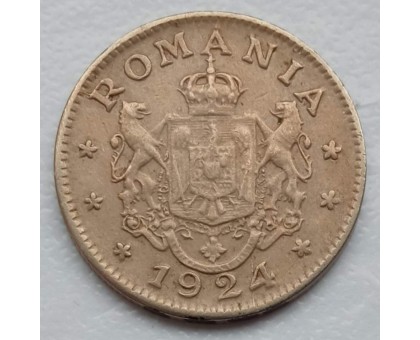 Румыния 1 лей 1924