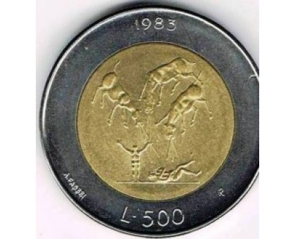 Сан-Марино 500 лир 1983. Ядерная угроза