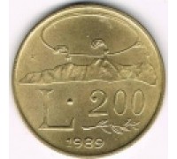 Сан-Марино 200 лир 1989. Шестнадцать веков истории