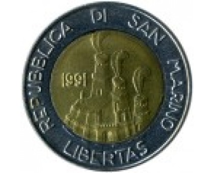 Сан-Марино 500 лир 1991