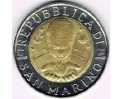 Сан-Марино 500 лир 1996