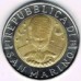Сан-Марино 500 лир 1996