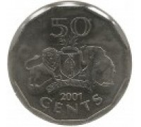 Свазиленд 50 центов 1996-2007