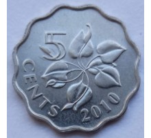 Свазиленд 5 центов 1995-2010