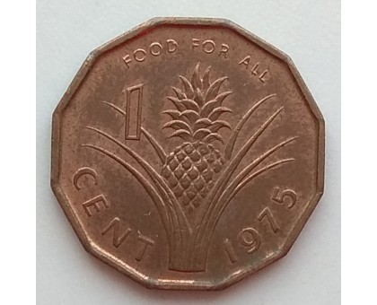 Свазиленд 1 цент 1974-1983