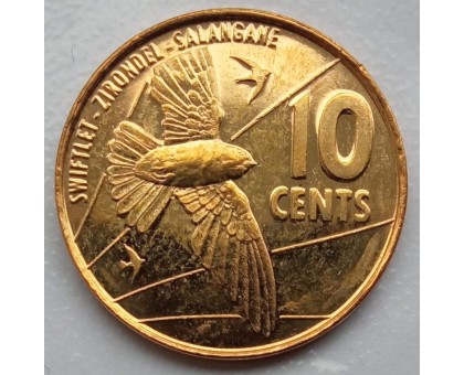 Сейшелы 10 центов 2016