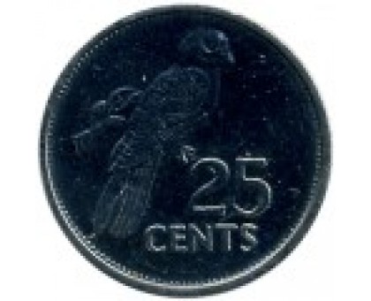 Сейшелы 25 центов 1993-2012