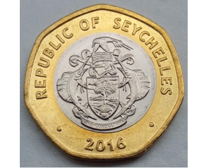 Сейшелы 10 рупий 2016 UNC
