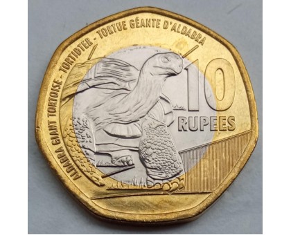 Сейшелы 10 рупий 2016 UNC
