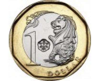 Сингапур 1 доллар 2013-2018