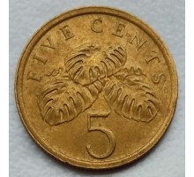 Сингапур 5 центов 1985-1991