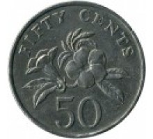 Сингапур 50 центов 1992-2012