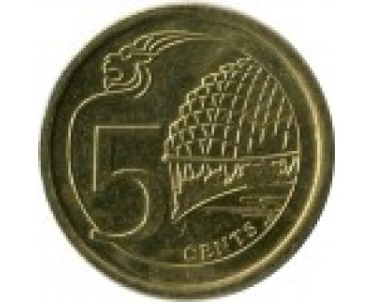 Сингапур 5 центов 2013-2016