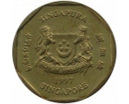 Сингапур 1 доллар 1992 - 2012