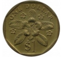Сингапур 1 доллар 1992 - 2012