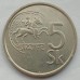 Словакия 5 крон 1993-2008