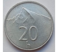 Словакия 20 геллеров 1993-2003