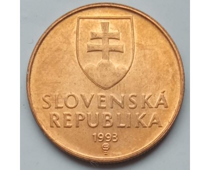 Словакия 1 крона 1993-2008