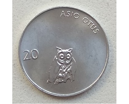 Словения 20 стотинов 1992-2006