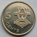 Соломоновы Острова 5 центов 1993-2005