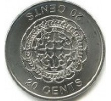Соломоновы острова 20 центов 2012
