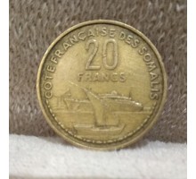 Сомали 20 франков 1952