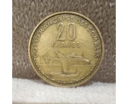 Сомали 20 франков 1952