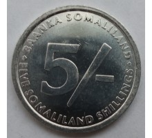 Сомалиленд 5 шиллингов 2005