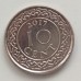 Суринам 10 центов 1987-2017