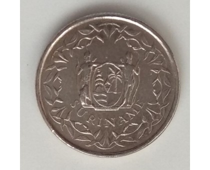 Суринам 10 центов 1987-2017
