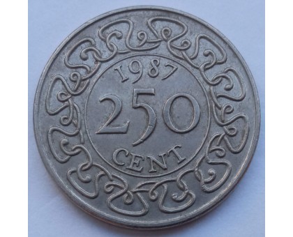 Суринам 250 центов 1987-2015