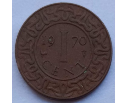 Суринам 1 цент 1962-1972