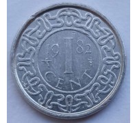 Суринам 1 цент 1974-1986