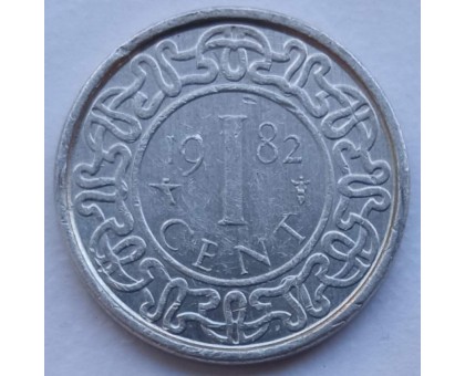 Суринам 1 цент 1974-1986