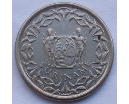 Суринам 25 центов 1987-2015