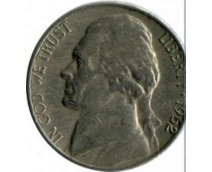 США 5 центов 1962 D