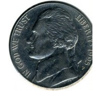 США 5 центов 1995 P