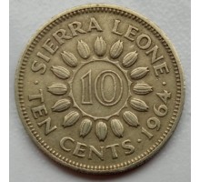Сьерра-Леоне 10 центов 1964